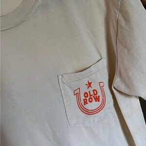 Men’s Old Row Cream T-Shirt